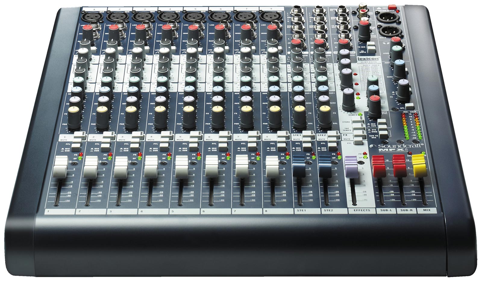 Soundcraft MFXi 8 | Mixages - SONOLOGY Toulouse